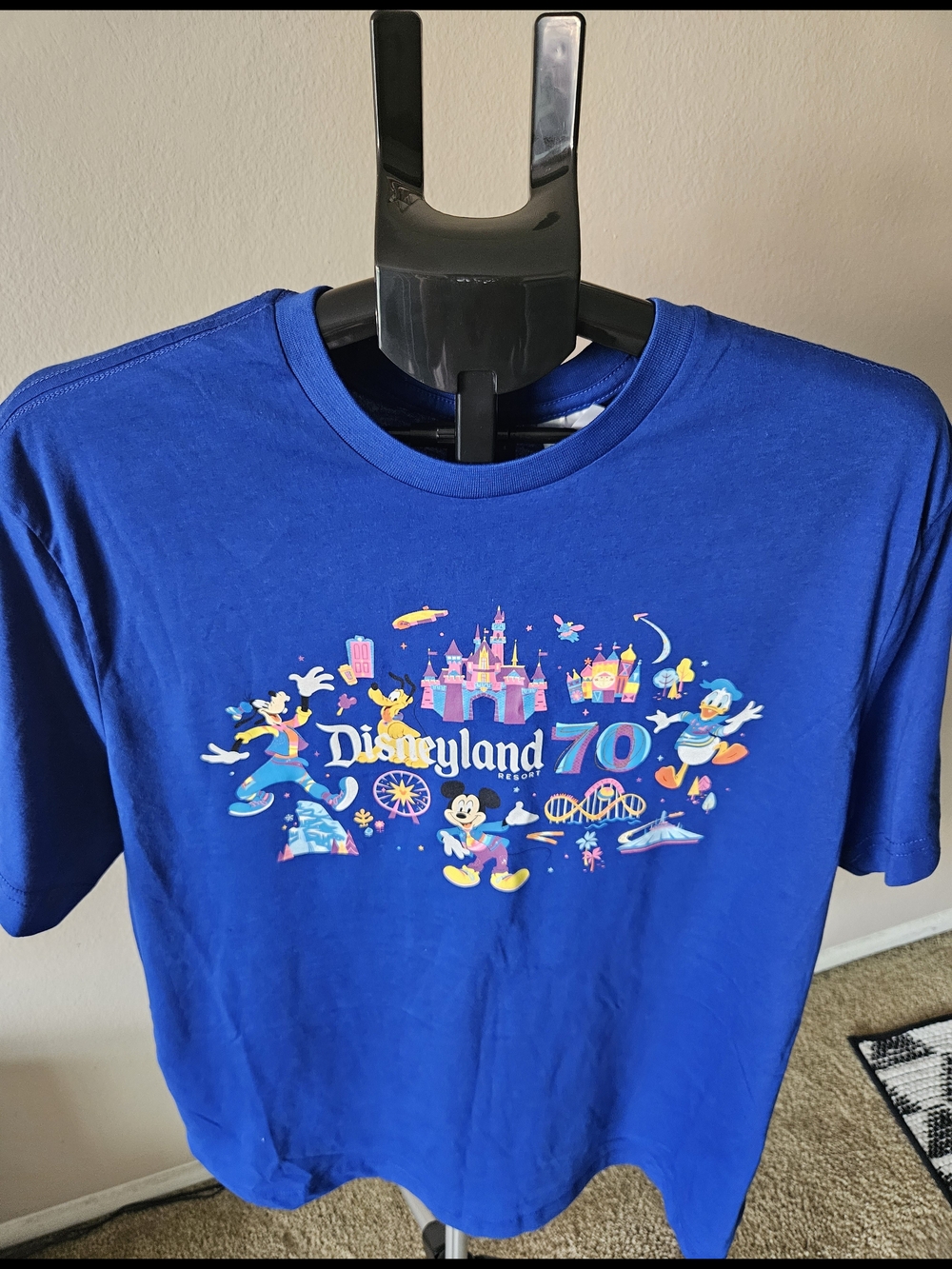 Disney Parks t-shirt commemorates the Disneyland Resort 70th Anniversary